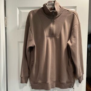 Athleta Women’s Cozy Karma Half Zip Sweatshirt Large